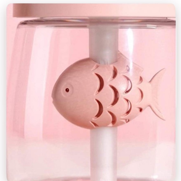 Micro Landscape Air Humidifier with Changing Led Light Fan Mist Mode Waterless - Picture 5 of 5